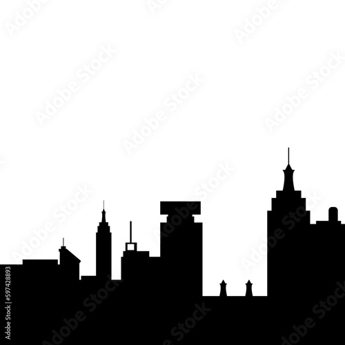 City Silhouette Illustration