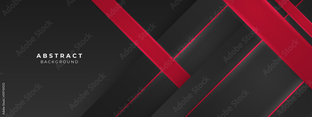 Abstract black and red geometric shapes 3d background. Vector illustration abstract graphic design banner pattern presentation background wallpaper web template. Abstract black and red geometric shapes 3d background. Vector illustration abstract graphic design banner pattern presentation background wallpaper web template.