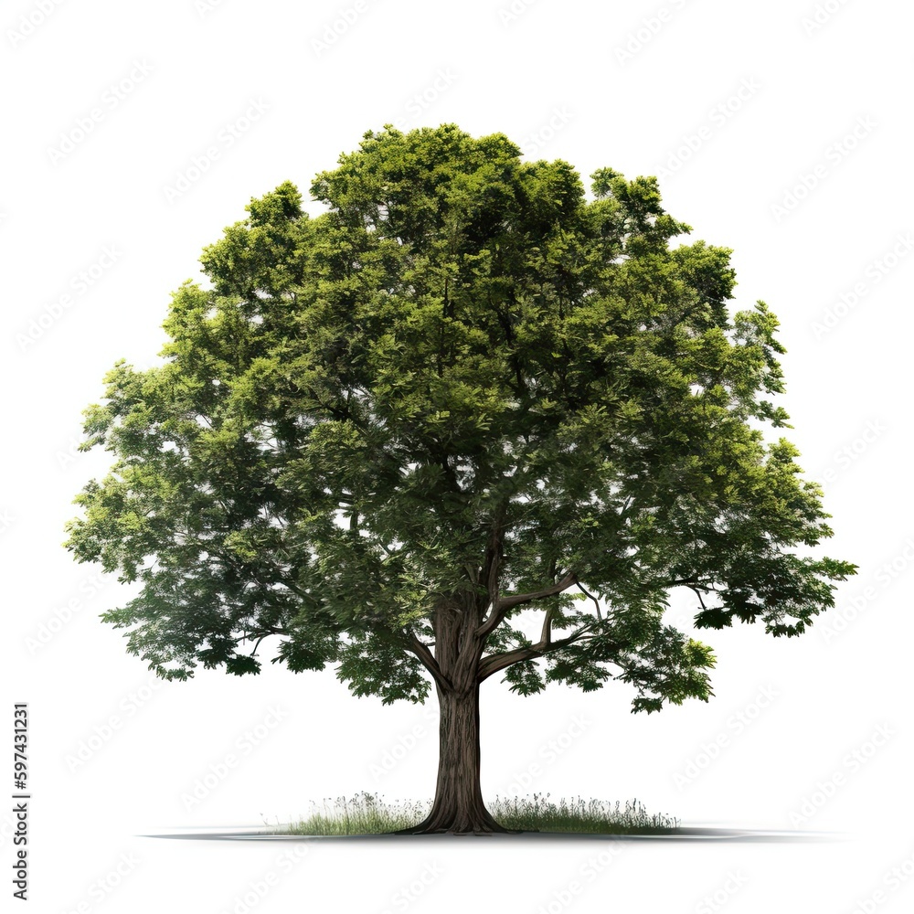 Fototapeta premium tree isolated on white background