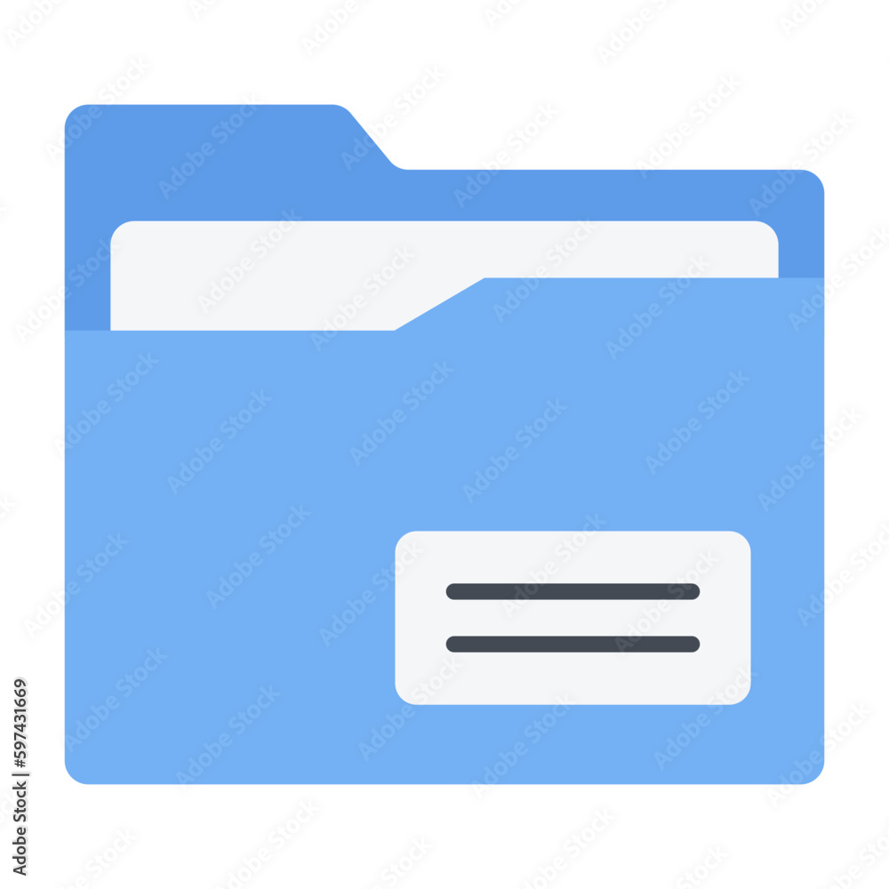 Folder Flat Icon Folder Flat Icon