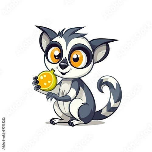 mischievous lemur mascot