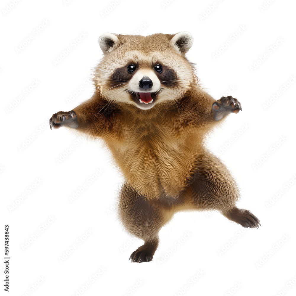 tanuki isolated on white tanuki isolated on white