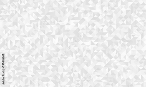 Abstract triangle pattern. Gray polygonal background. Vector illustration for your design.