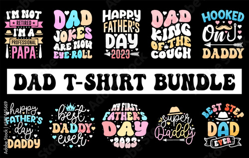 fathers day t shirt Bundle, dad svg t shirt bundle, happy fathers day t shirt, vintage dad t shirt, funny dad t-shirt