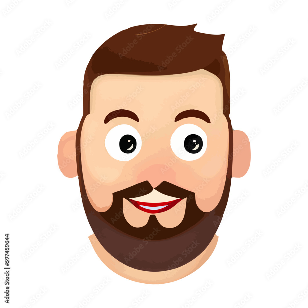 Obraz premium cartoon man