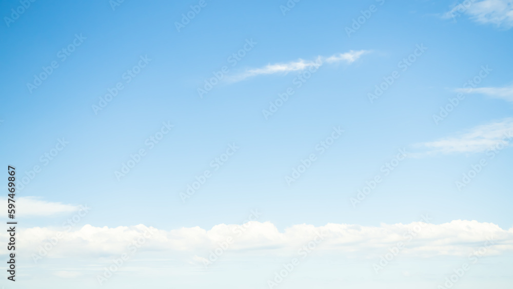 Obraz premium Sky Cloud Background,Blue Cloudy Summer Beauty Nature Clear,White Light Day Spring Texture Horizon,Sunny Bright Air View Heaven Photo Scene Hight Freedom,Atmosphere Weather Space Environment Energy.