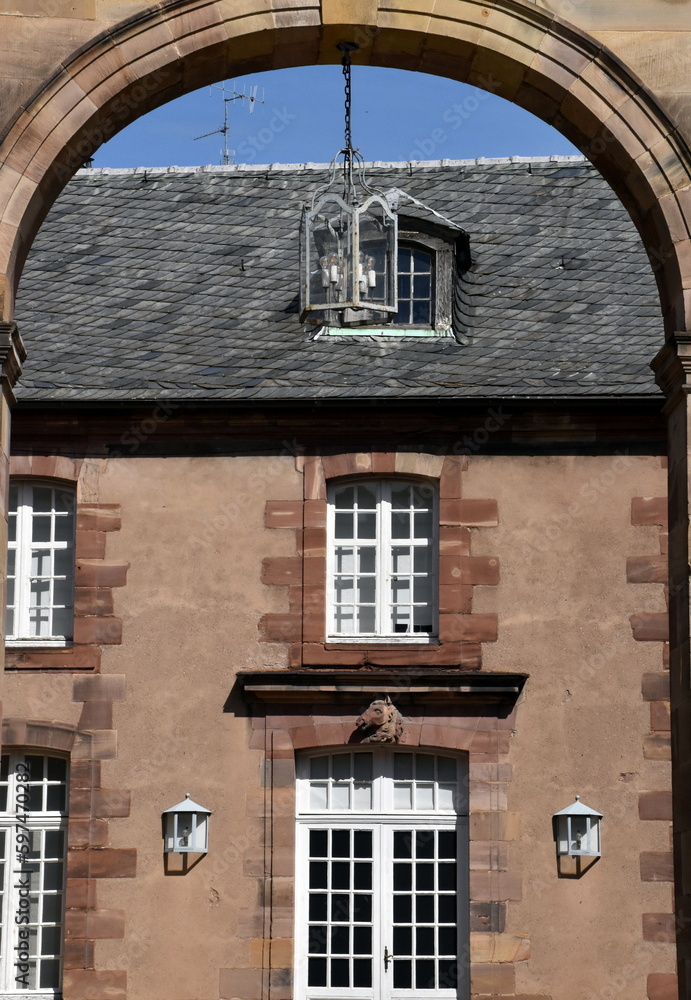 Obraz premium Palais Rohan im Zentrum von Straßburg