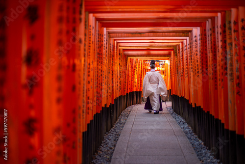 Fushimi Inari Shrine in Kyoto - Japan