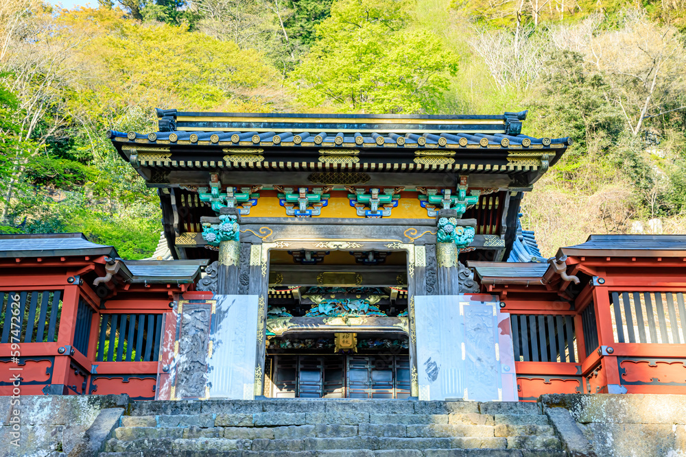 春の妙義神社 群馬県富岡市 Myogi Shrine in spring. Gunma Pref, Tomioka city. 春の妙義神社 群馬県富岡市 Myogi Shrine in spring. Gunma Pref, Tomioka city.