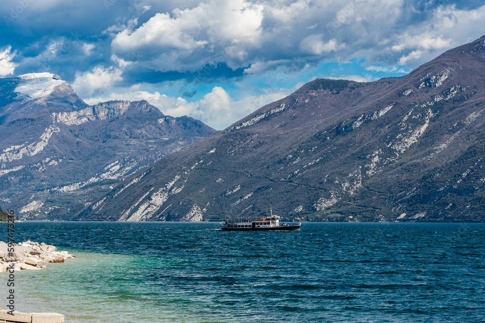 View of Garda Lake, Italy