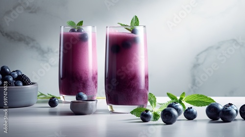 Blueberry juice