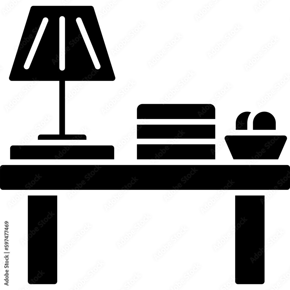 Table Lamp Icon Table Lamp Icon