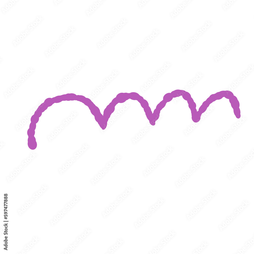 Illustration squirming curve for element decorative Illustration squirming curve for element decorative