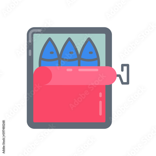 Canned Goods icon in vector. Illustration