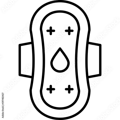 Sanitary Towel Icon