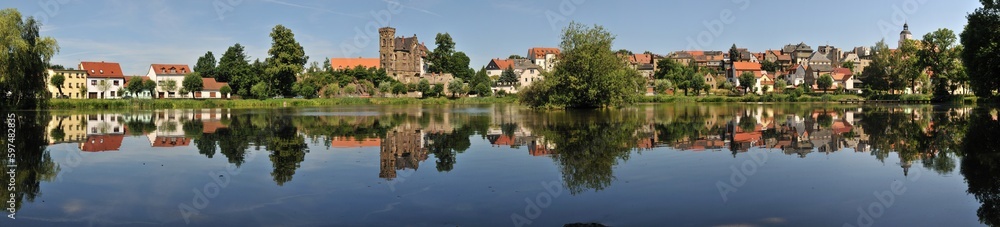 Panorama Schloss Ronneburg