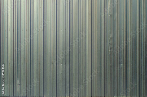 Detail of the texture of a metallic doorway