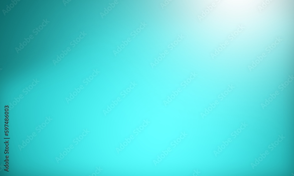 Blue and green smooth silk gradient background degraded