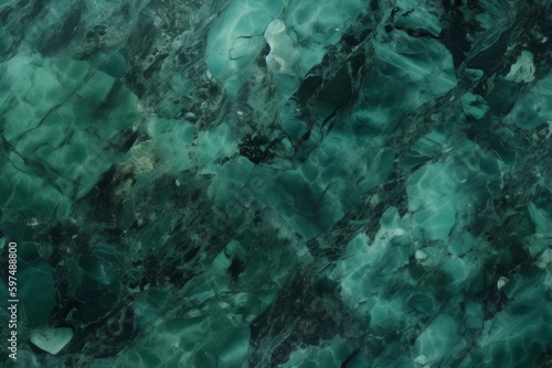 jade polished stone surface textured background in green made with generative ai	 photo