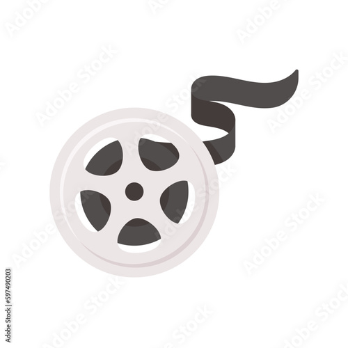 retro camera roll for recording filming of ancient performances