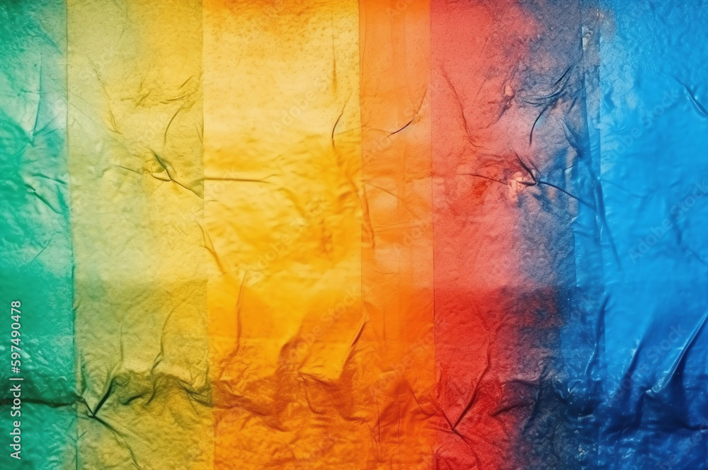 Obraz premium Ombre rainbow painted texture background