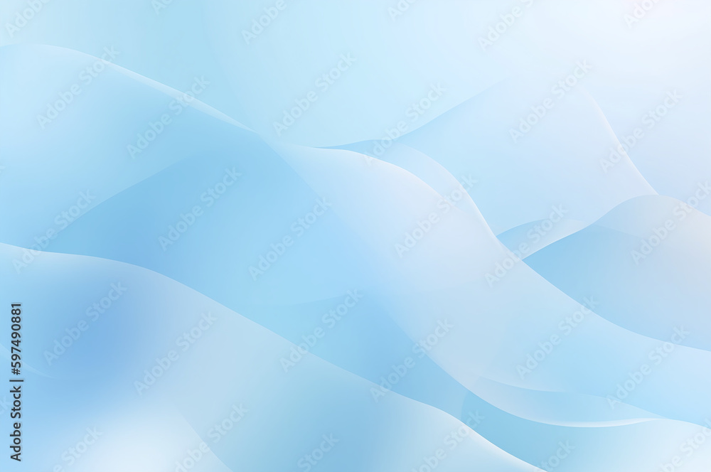 Light blue wavy pastel background Light blue wavy pastel background