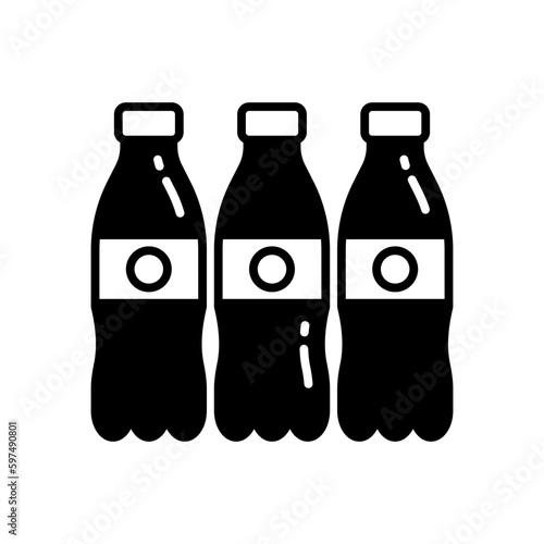 Carbonated Beverages icon in vector. Illustration