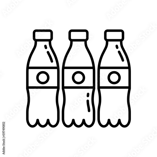 Carbonated Beverages icon in vector. Illustration