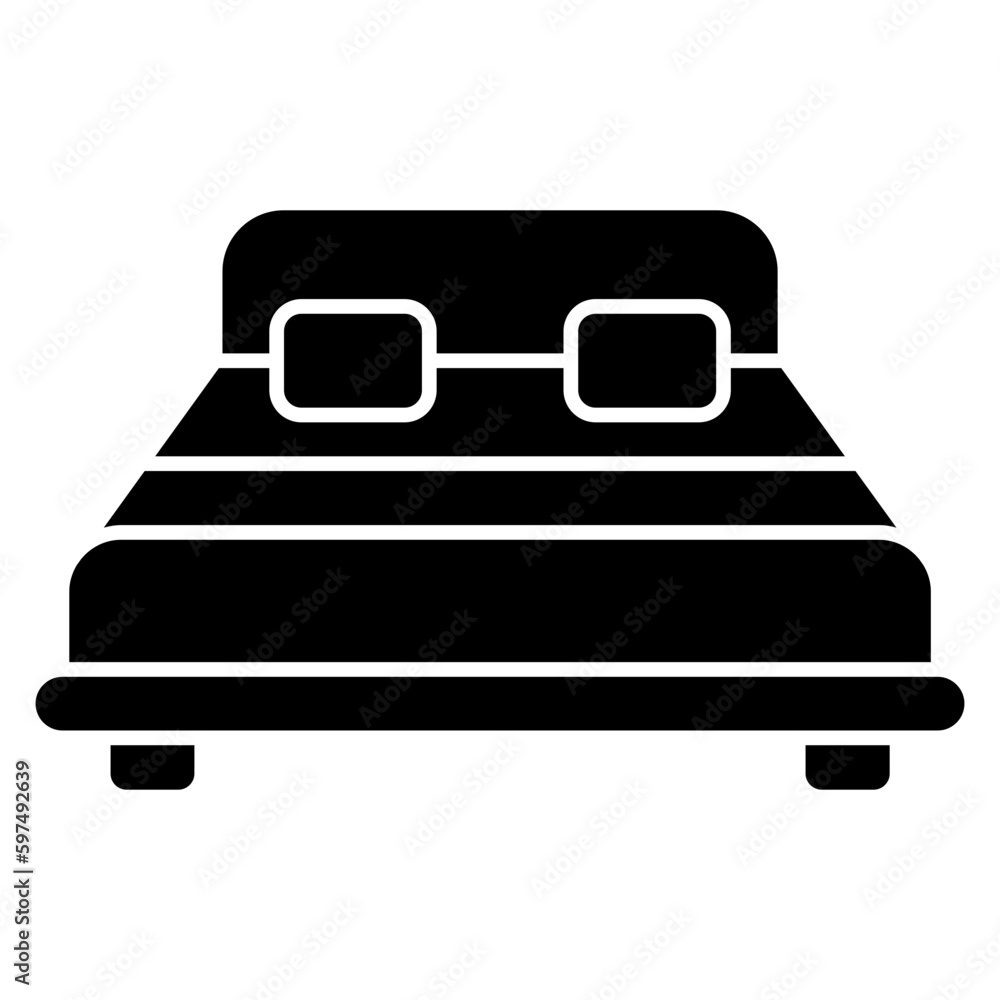 Premium download icon of bed Premium download icon of bed