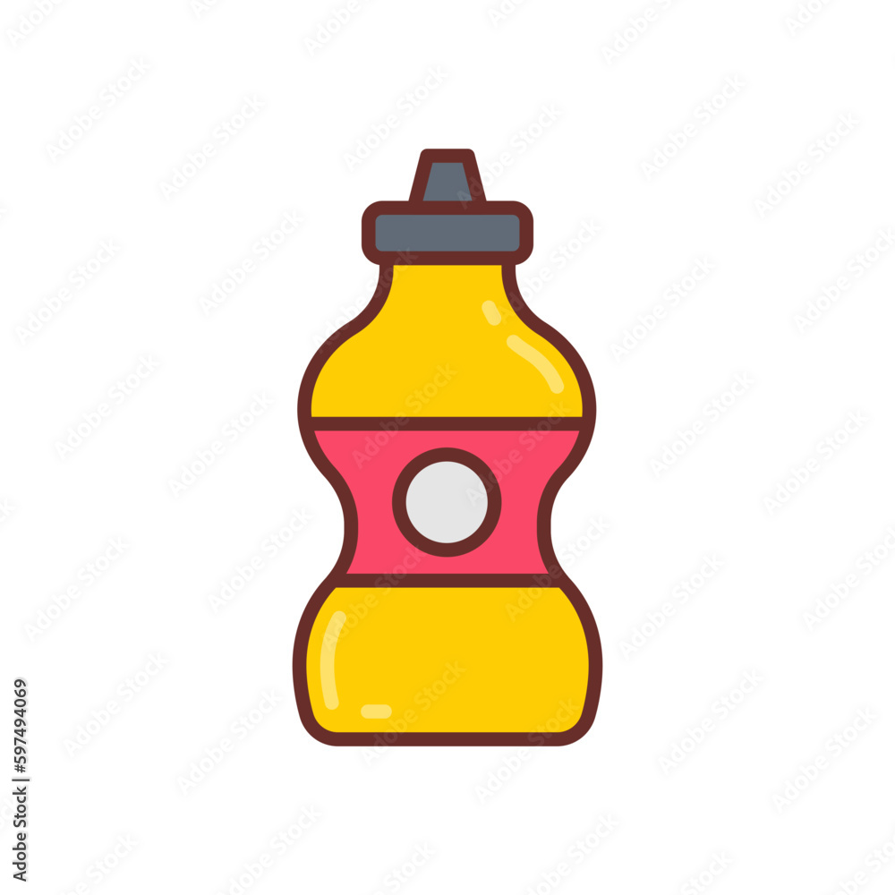 Mustard icon in vector. Illustration Mustard icon in vector. Illustration