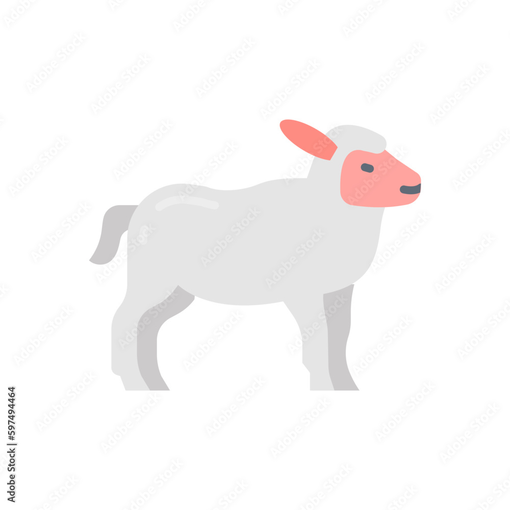 Lamb icon in vector. Illustration Lamb icon in vector. Illustration