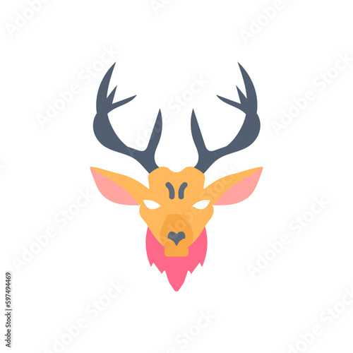 Venison icon in vector. Illustration