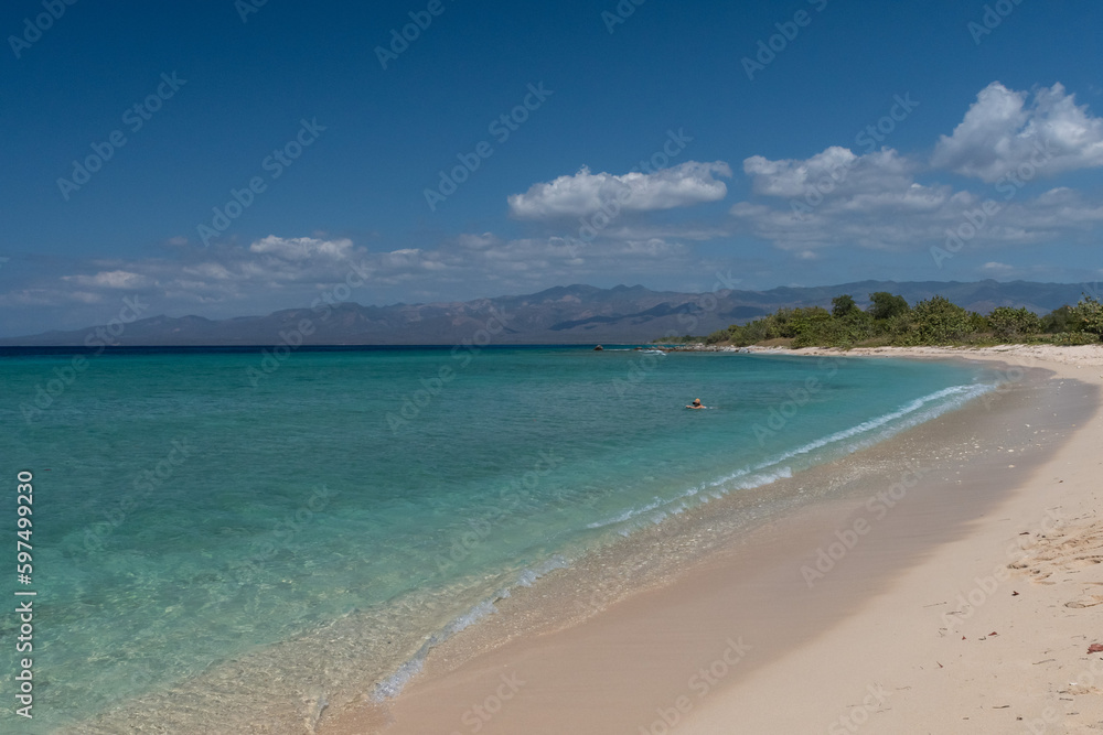 Ancon beach near Trinidad in Cuba Ancon beach near Trinidad in Cuba