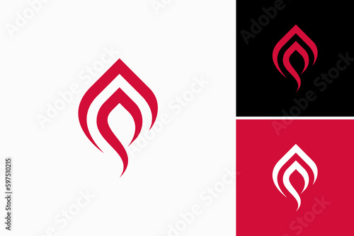 letter ap logo vector premium design photo