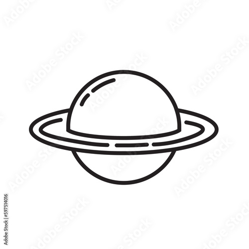 illustration of a planet