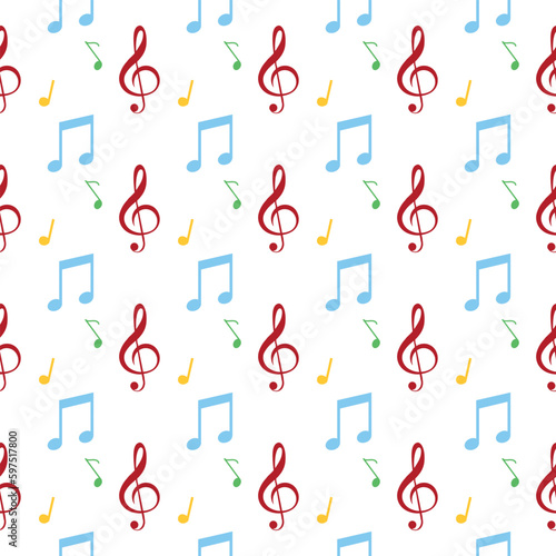 Musical Pattern design. Musical pattern. Music seamless pattern