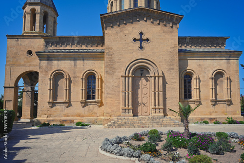 Ancient Armenian temple in Derbent