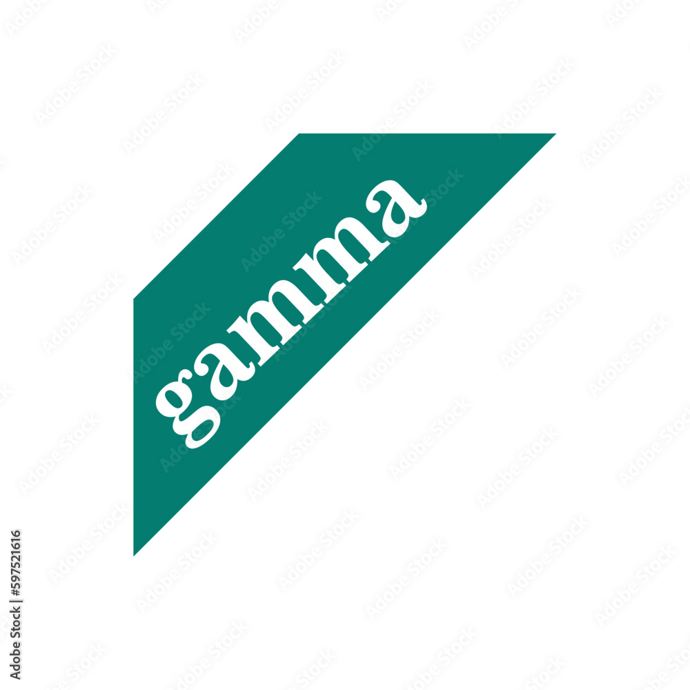 Alpha beta gamma icon vector logo design template Alpha beta gamma icon vector logo design template