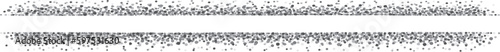 Border with two lines with small dots, gray. A border to use as a divider, made with untidy and irregular gray dots.