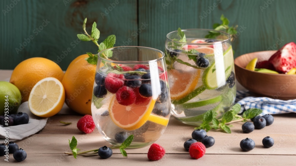 Refreshing and healthy drink that promotes wellness and hydration Refreshing and healthy drink that promotes wellness and hydration