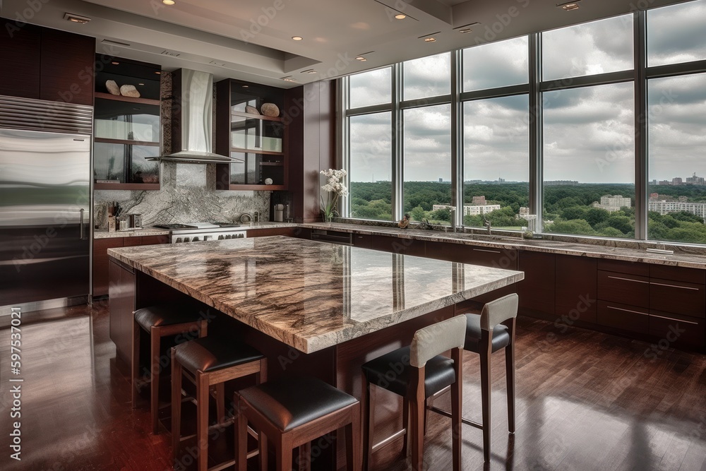 Indulge in Luxurious Living: A Gourmet Kitchen with Top-of-the-Line ...