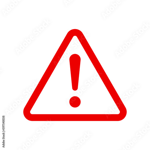 Warning, attention, caution sign