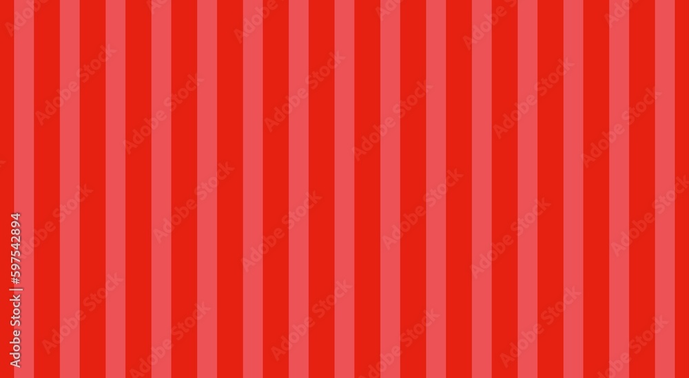 Obraz premium Stripe pattern lines light red white color background.