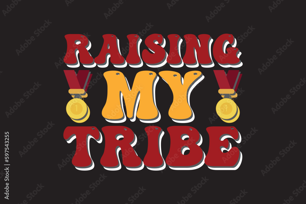 Obraz premium wavy t-shirt design project