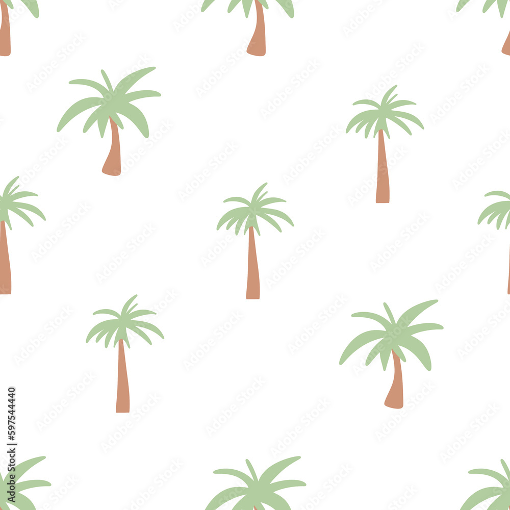 palm trees pattern 