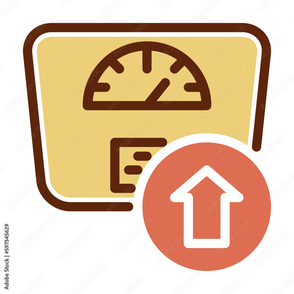 Weigh Gain Icon Weigh Gain Icon