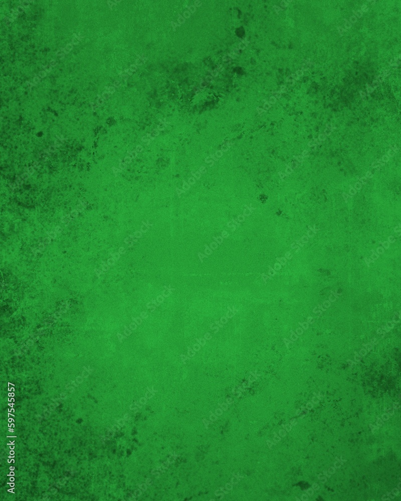 Old green color grunge paper background
