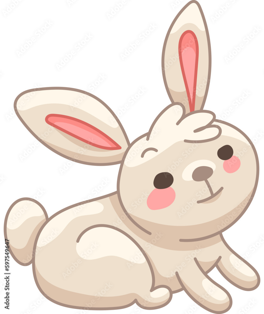 Obraz premium Cute Bunny Character