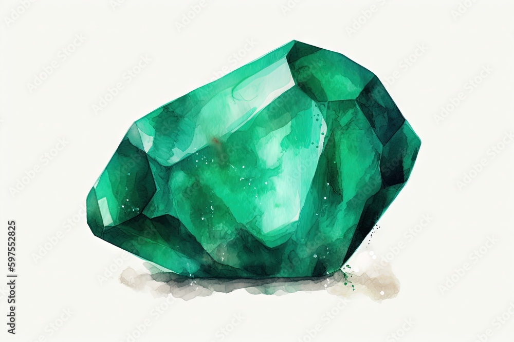 Set of gemstones. AI generated art illustration. Set of gemstones. AI generated art illustration.