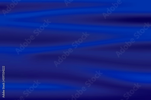 Blue Fabric Cloth Curtain Abstract Background Vector Illustration